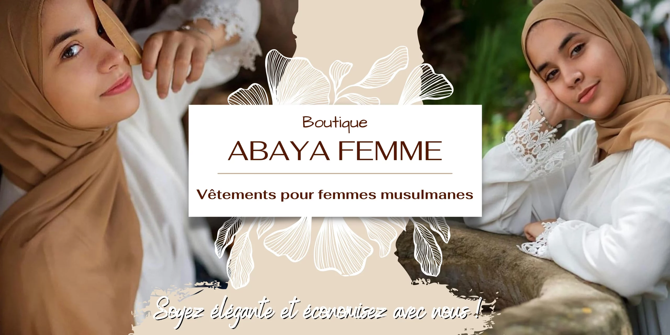 Boutique de Abaya, Hijab, Khimar, Jilbab Pas Cher