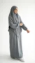 Jilbeb Gris Anthracite  Jazz - Studio Photo - Model Style: Hijabi