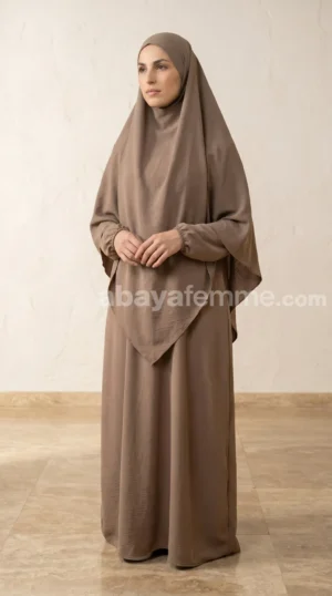 Jilbab Jazz Taupe