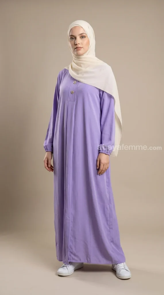 abaya_boutonnee_violet