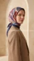 Silk-effect square scarf FT56 04