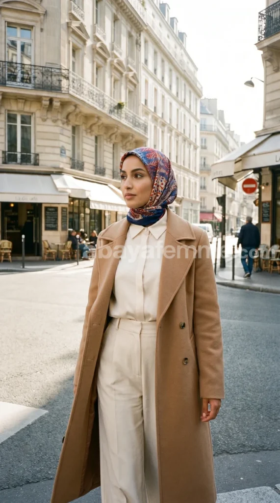 Silk-effect square scarf FT56 02