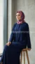 Silk-effect square scarf FT61