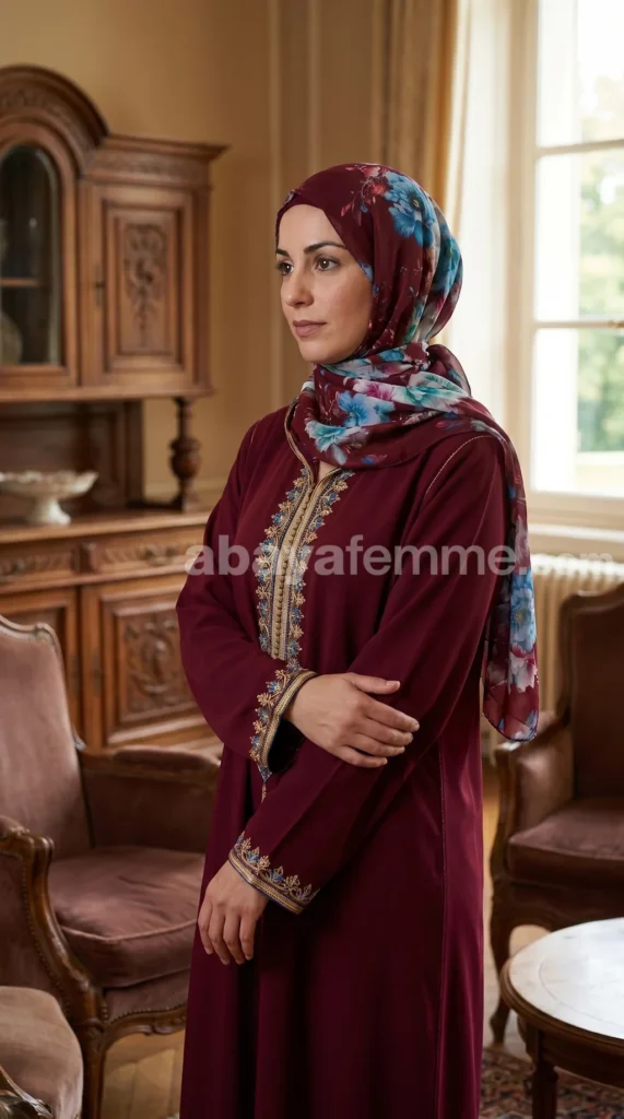 Hijab mousseline imprimé Collection Lilia HMIT03 – vue 2