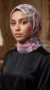 Hijab muselina estampado turco colección Lilia MIT04