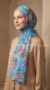 Hijab muselina estampado turco colección Lilia MIT05 05
