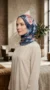 Hijab de muselina estampado turco colección Lilia MIT10 02
