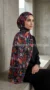 Hijab de muselina estampado turco colección Lilia MIT1102