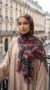 Hijab de muselina estampado turco colección Lilia MIT1105