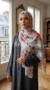 Hijab de muselina estampado turco colección Lilia MIT1202