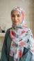 Hijab de muselina estampado turco colección Lilia MIT1207