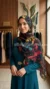 Hijab muselina estampado turco colección Lilia MIT1304