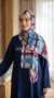 Hijab de muselina estampado turco colección Lilia MIT1701
