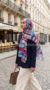Hijab de muselina estampado turco colección Lilia MIT1702