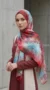 Printed Turkish chiffon hijab Lilia collection MIT1801