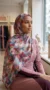 Turkish printed chiffon hijab Lilia collection MIT2001