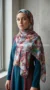 Turkish printed chiffon hijab Lilia collection MIT20