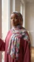 Turkish printed chiffon hijab Lilia collection MIT2002