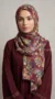 Turkish printed chiffon hijab Lilia collection MIT2107