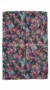 Overview of the printed chiffon veil with botanical patterns