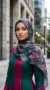Turkish printed Chiffon Hijab Lilia collection MIT2202