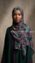 Turkish printed Chiffon Hijab Lilia collection MIT2204