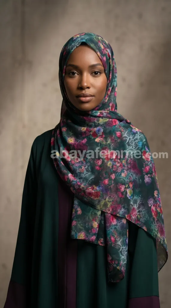 Turkish printed Chiffon Hijab Lilia collection MIT2204