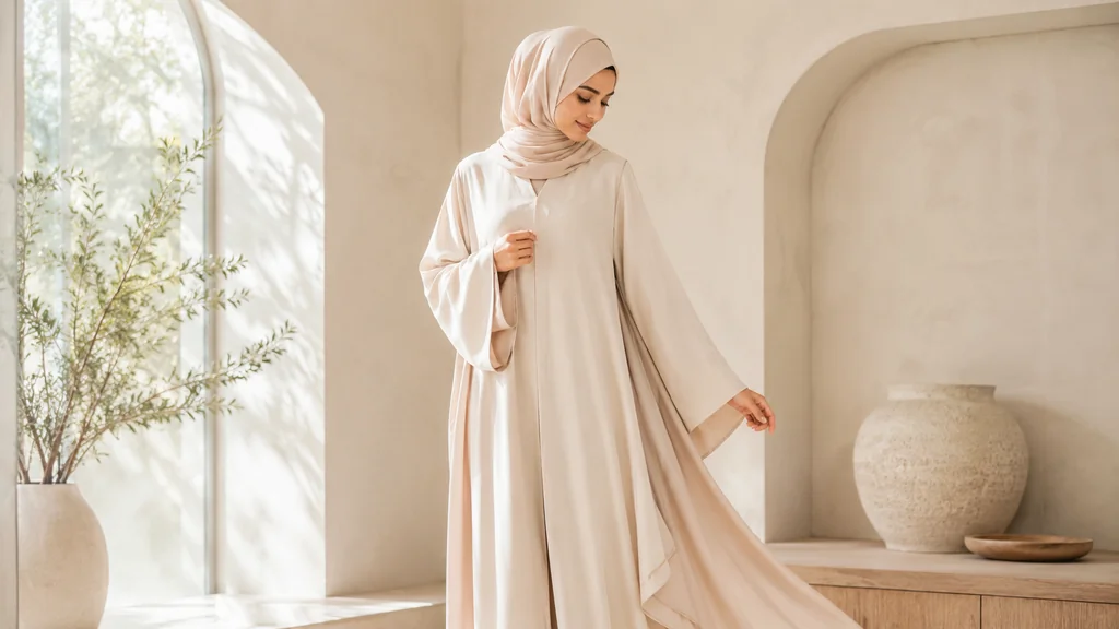 Abaya claire sans transparence : comment choisir le bon tissu et la bonne sous-couche