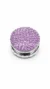 Broche aimantée hijab violette strass - Imagen 2