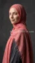 Pink basic crinkled Hijab