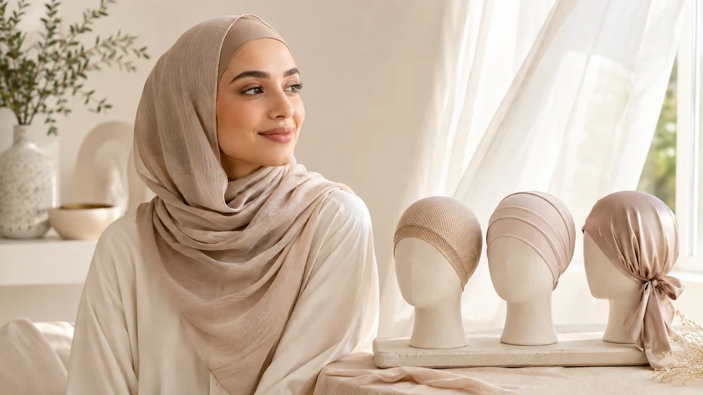 Sous-hijab d’été : comment choisir un bonnet léger qui tient sans chauffer