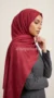 Hijab Daim Crimson Red