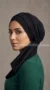 Black Suede Hijab - Image 7