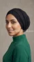 Black Suede Hijab - Image 4