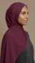 Bordeaux Premium Collection Chiffon Hijab - Image 6