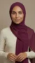 Bordeaux Premium Collection Chiffon Hijab - Image 3
