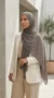 Rosy Brown Chiffon Hijab Premium Collection - Image 8