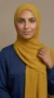 Mustard Yellow Premium Collection Chiffon Hijab - Image 7