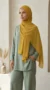 Mustard Yellow Premium Collection Chiffon Hijab - Image 8