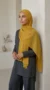 Mustard Yellow Premium Collection Chiffon Hijab - Image 4