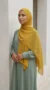 Mustard Yellow Premium Collection Chiffon Hijab - Image 2