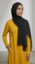 Black Premium Collection Chiffon Hijab - Image 4
