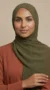 Olive Chiffon Hijab