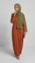 Olive Chiffon Hijab Premium Collection - Image 3
