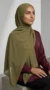 Olive Chiffon Hijab Premium Collection - Image 8