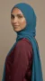 Teal Premium Collection Chiffon Hijab - Image 2