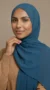 Teal Premium Collection Chiffon Hijab - Image 5