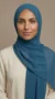 Teal Chiffon Hijab
