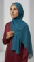 Teal Premium Collection Chiffon Hijab - Image 11