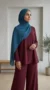 Teal Premium Collection Chiffon Hijab - Image 8